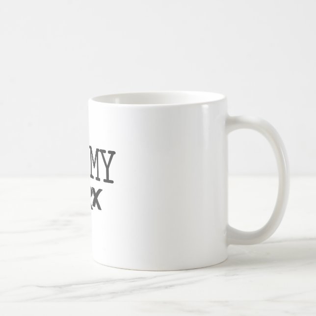 Caneca De Café Clássico "eu amo design do meu WRX" (Direita)