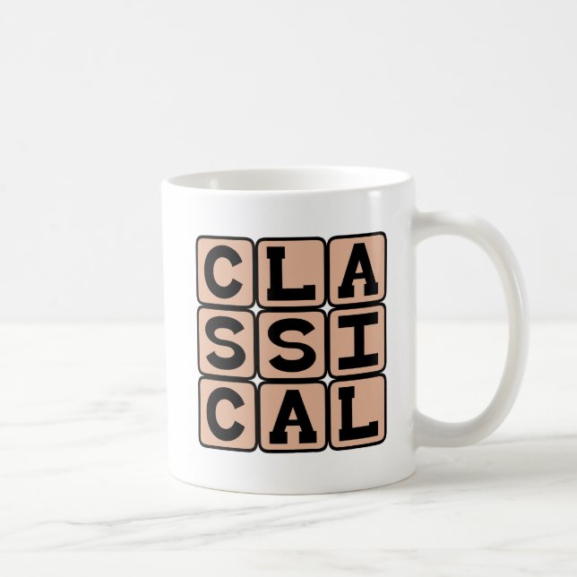 Caneca De Café Clássico, Gênero Musical (Direita)