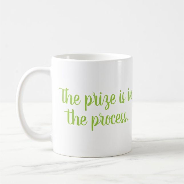 Caneca De Café Clássico Mug de 11 oz | Prêmio de Malhação Ecológi (Esquerda)