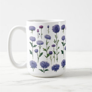 Caneca De Café Clássico Mug de 15 oz - Design de Buquê Floral