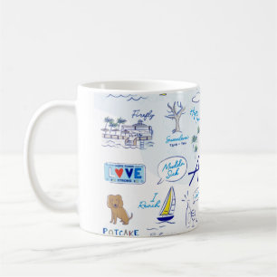 Caneca De Café Clássico Mug- "O ABC da Cidade da Esperança"