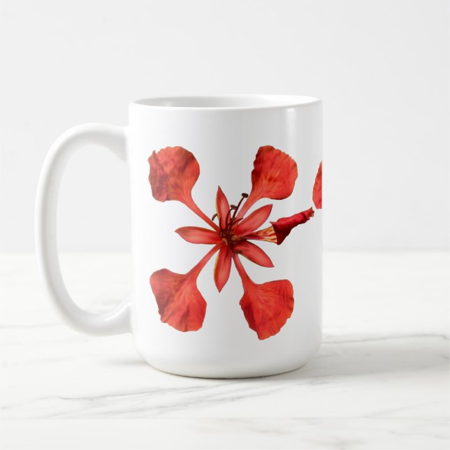 Caneca De Café Clássico Mug Royal Poinciana (Esquerda)