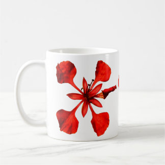 Caneca De Café Clássico Mug Royal Poinciana