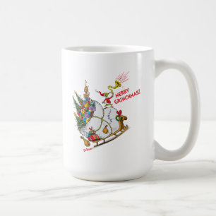 Caneca De Café Clássico O Grinch Feliz Grinchmas!