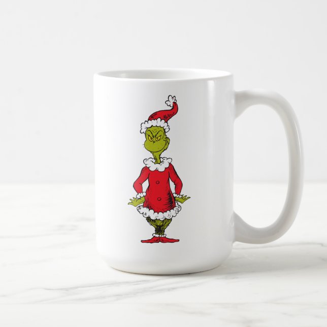 Caneca De Café Clássico O Grpolegadas | Papai Noel (Direita)