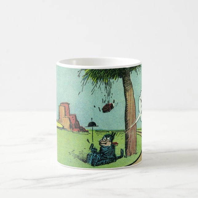 Caneca De Café Clássico "tijolo de queda"  (Centro)