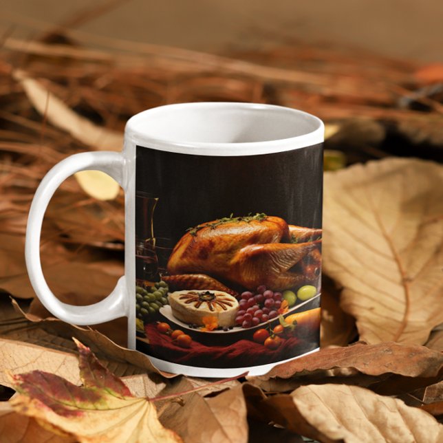 Caneca De Café Clássicos de Ação de Graças 19 Mug (Thanksgiving Classics 19 Mug
)