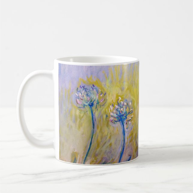 Caneca De Café Claude Monet - Agapanthus (Esquerda)