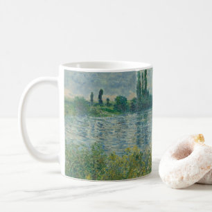 Caneca De Café Claude Monet Banks Of Seine Flowers Art