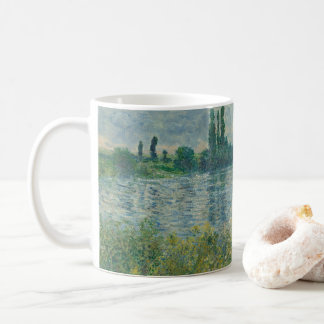 Caneca De Café Claude Monet Banks Of Seine Flowers Art