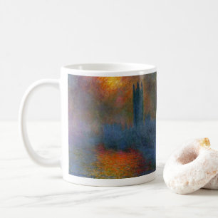 Caneca De Café Claude Monet - Câmaras do Parlamento