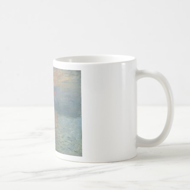 Caneca De Café Claude Monet Impression Sunrise Soleil Levant (Direita)