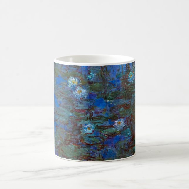 Caneca De Café Claude Monet - Lírios Azuis (Centro)