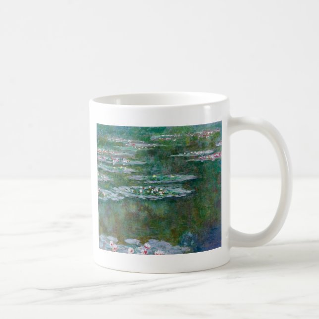 Caneca De Café Claude Monet // Lírios De Água (Direita)