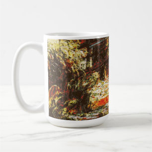Caneca De Café Claude Monet - Lírios de água e futebol japonês