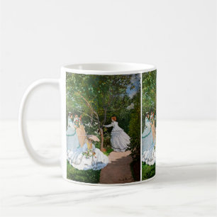 Caneca De Café Claude Monet - Mulheres no Jardim