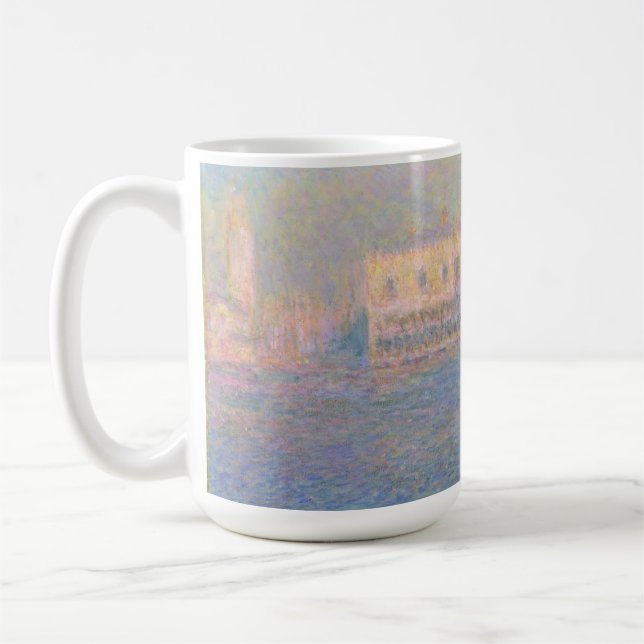 Caneca De Café Claude Monet | o palácio do Doge visto do Gio de (Esquerda)