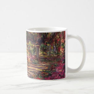 Caneca De Café Claude Monet   o trajeto do jardim em Giverny