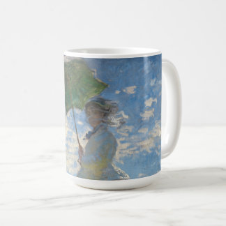 Caneca De Café Claude Monet Pintura de Lady com Parasol