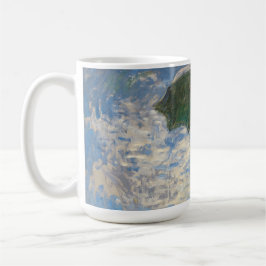 Caneca De Café Claude Monet Pintura de Lady com Parasol