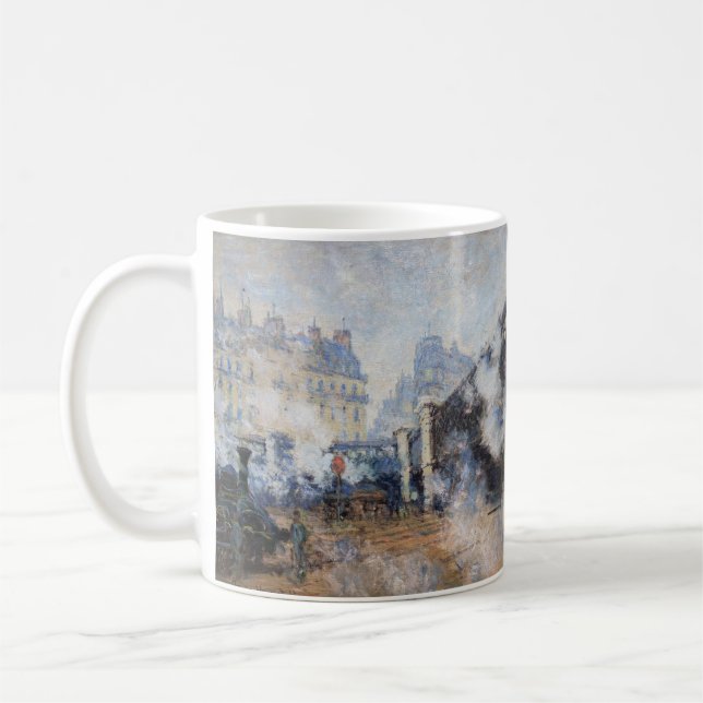 Caneca De Café Claude Monet - Pont de l'Europe, Gare Santo-Lazare (Esquerda)