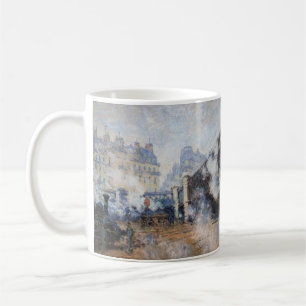 Caneca De Café Claude Monet - Ponte da Europa, Estação Saint-Laza