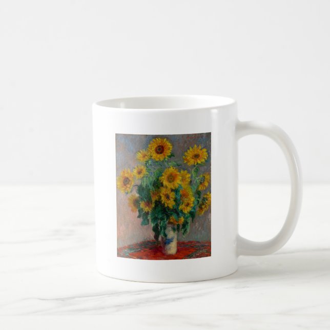 Caneca De Café Claude Monet, Sunflower (Direita)