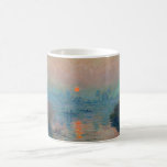 Caneca De Café Claude Monet - Sunset sobre o Sena em Lavacourt<br><div class="desc">Sunset on the Seine at Lavacourt,  Winter Effect / Soleil couchant sur la Seine a Lavacourt,  effet d'hiver - Claude Monet,  Oil on Canvas,  1880</div>