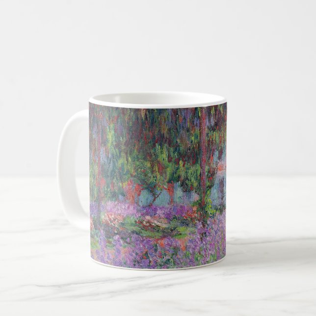 Caneca De Café Claude Monet | The Artist's Garden at Giverny (Frente Esquerda)
