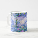 Caneca De Café Claude Monet Water Libera A Arte Impressionante Fr<br><div class="desc">Claude Monet Water Libera o Impressionista Francês Lírios de Água de Arte (ou Ninfas) é uma série de aproximadamente 250 pinturas de óleo pelo Impressionista Francês Claude Monet. As pinturas retratam o jardim floral de Monet em Giverny.</div>