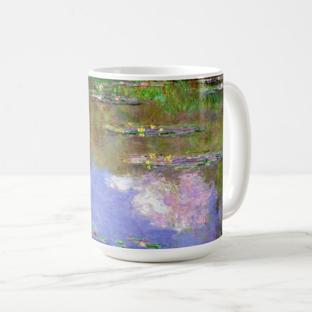 Caneca De Café Claude Monet - Water-Lilies, The Clouds, (Frente Esquerda)