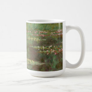 Caneca De Café Claude Monet   Waterlilies ou a lagoa do lírio de