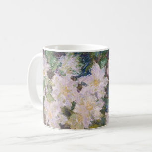 Caneca De Café Claude Monet - White Clematis