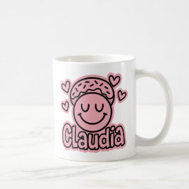 Caneca De Café Claudia Doodle Emoji 1