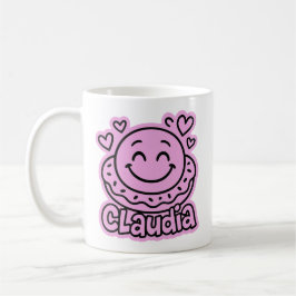 Caneca De Café Claudia Doodle Emoji 2