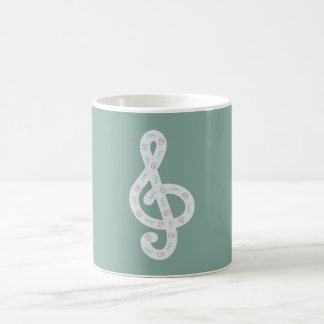Caneca De Café clave tripla