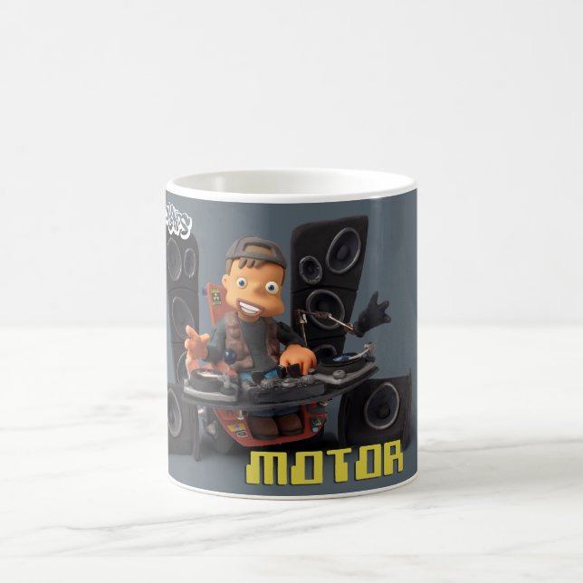 Caneca De Café Clay Kids - Taza Motor gris (Centro)