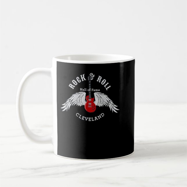 Caneca De Café Cleveland-Rock-and-Roll-Hall-of-Fame (Esquerda)