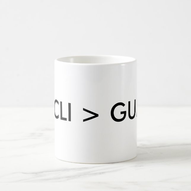 CANECA DE CAFÉ CLI > GUI (Centro)