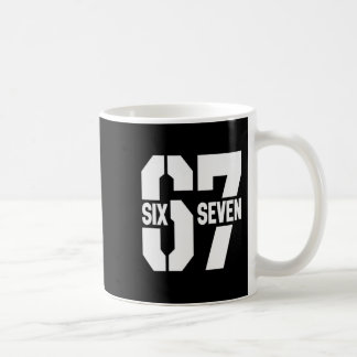 Caneca De Café Clic 67 Meme - Eu Amo Seis Sete