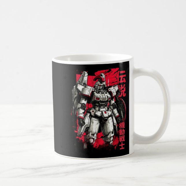 Caneca De Café Clic Japanese Legendary Mecha Warrior Robot  (Direita)