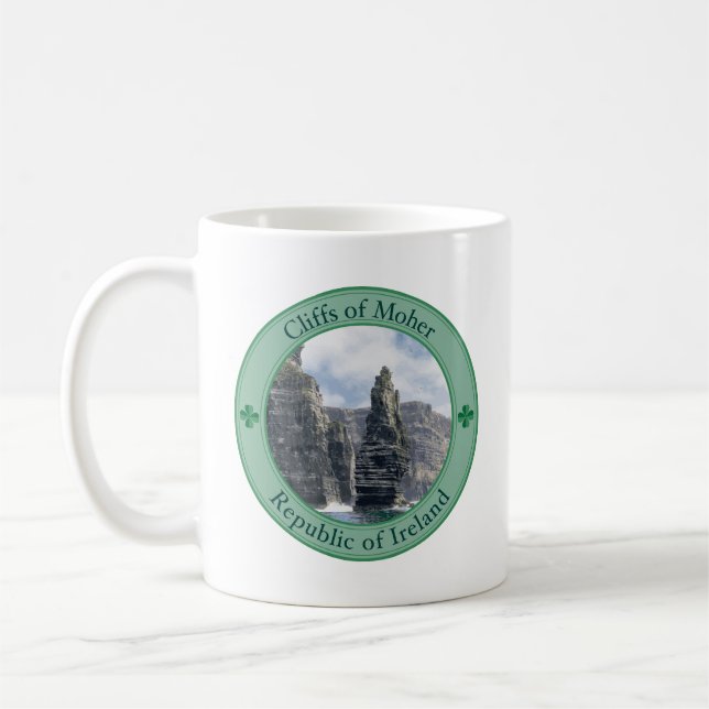 Caneca De Café Cliff of Moher, Irlanda (Esquerda)