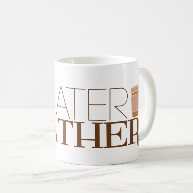 Caneca De Café "Clima Suéter" - Cama (Frente Esquerda)