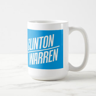 Caneca De Café Clinton/caneca de Warren 2016