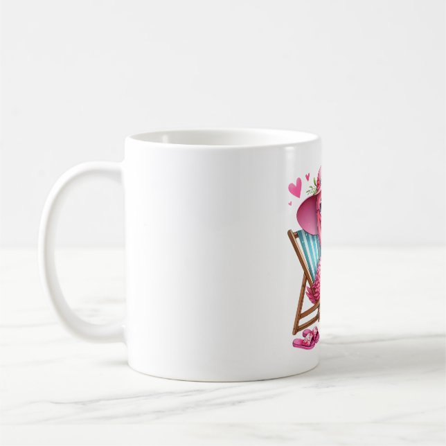 Caneca De Café Clipart Flamingo (Esquerda)