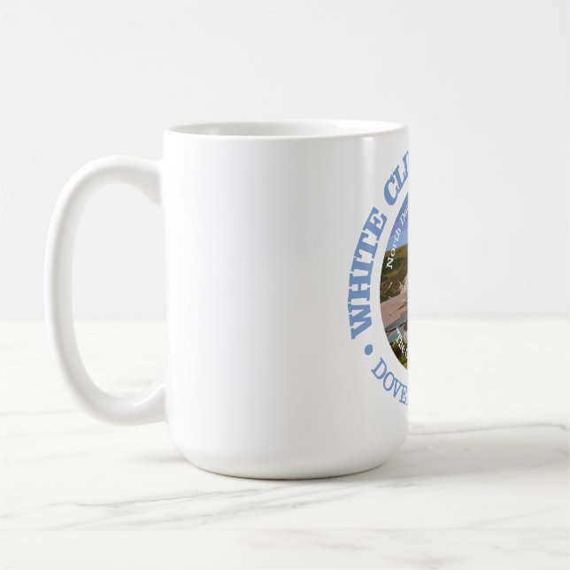 Caneca De Café Clipes brancos de Dover (rd) (Esquerda)