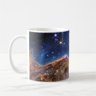 Caneca De Café Clipes Cósmicos do Telescópio Espacial JWST James