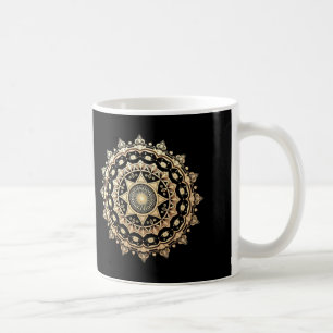Caneca De Café Clique em Estilo Mandala 86 47 Sutil Anti Trump Re