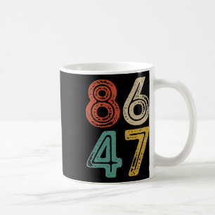 Caneca De Café Clique em Estilo Vintage 80s Estilo 8647 Anti Trum