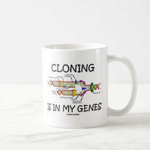 Caneca De Café Clonagem Está Em Meus Genes